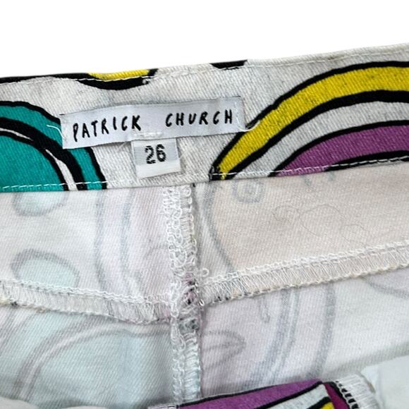 Patrick Church All Over You Motif Jeans - Picture 6 of 7